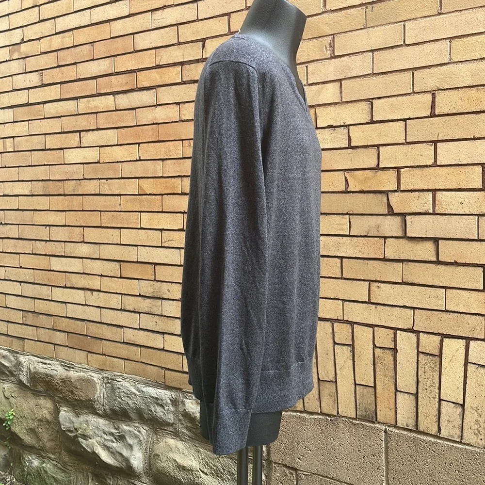 NWT Banana Republic gray silk cashmere blend Sweater Size Extra Large